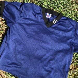 Adidas Spellout Logo Soccer Jersey Sz Medium